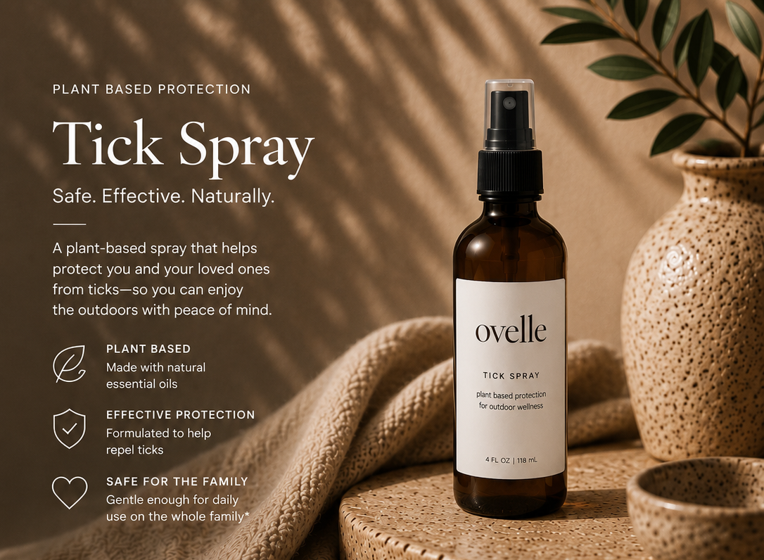 all natural tick + bug spray