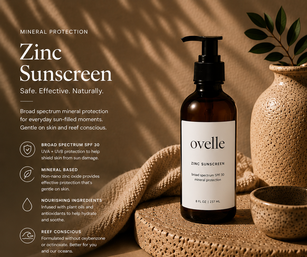 all natural zinc sunscreen