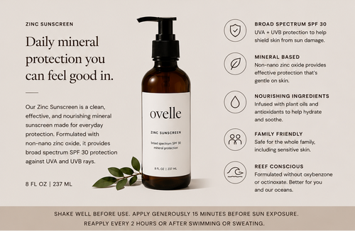 all natural zinc sunscreen