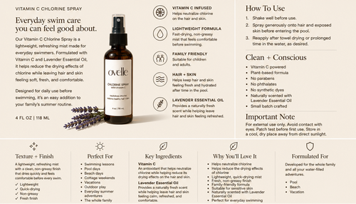 vitamin C chlorine spray