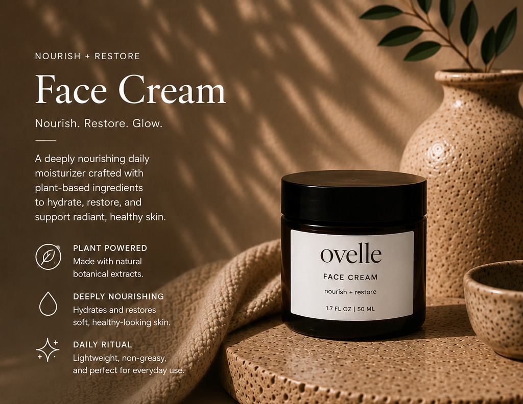 nourish + restore face cream