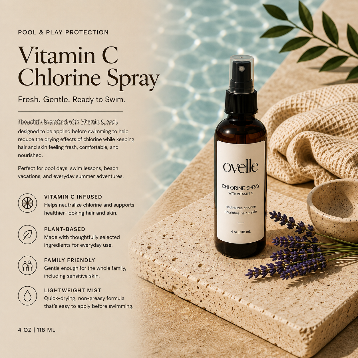 vitamin C chlorine spray
